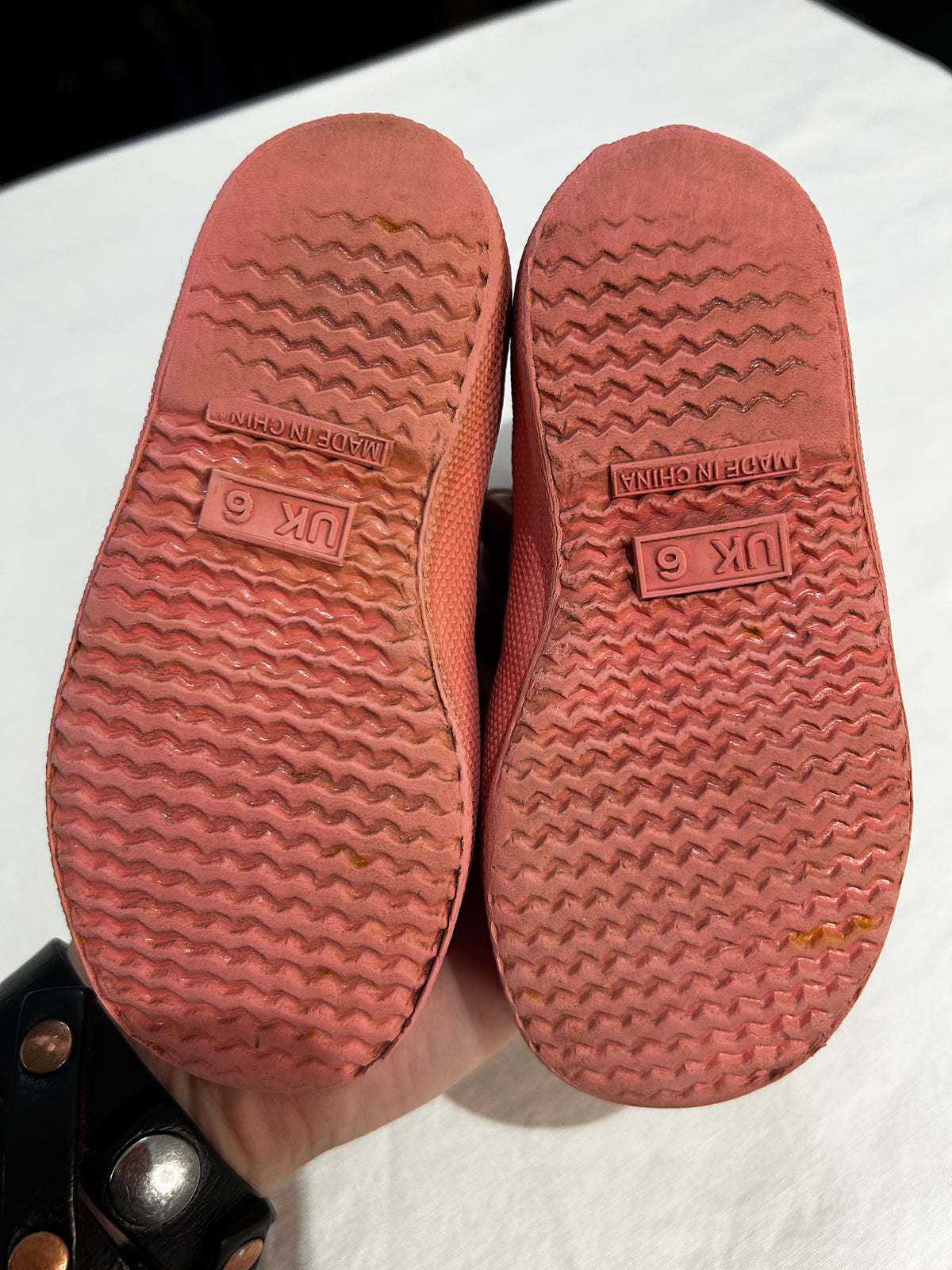 C7 pink Hunter rainboots