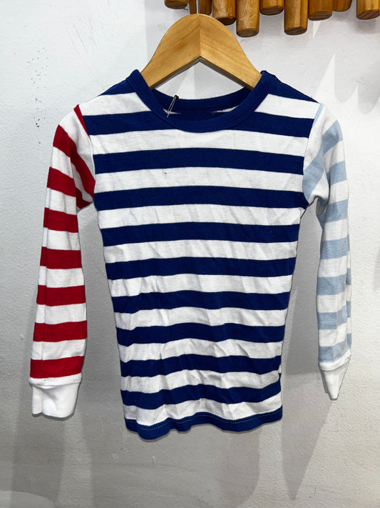 Colourful stripes pyjamas 4y