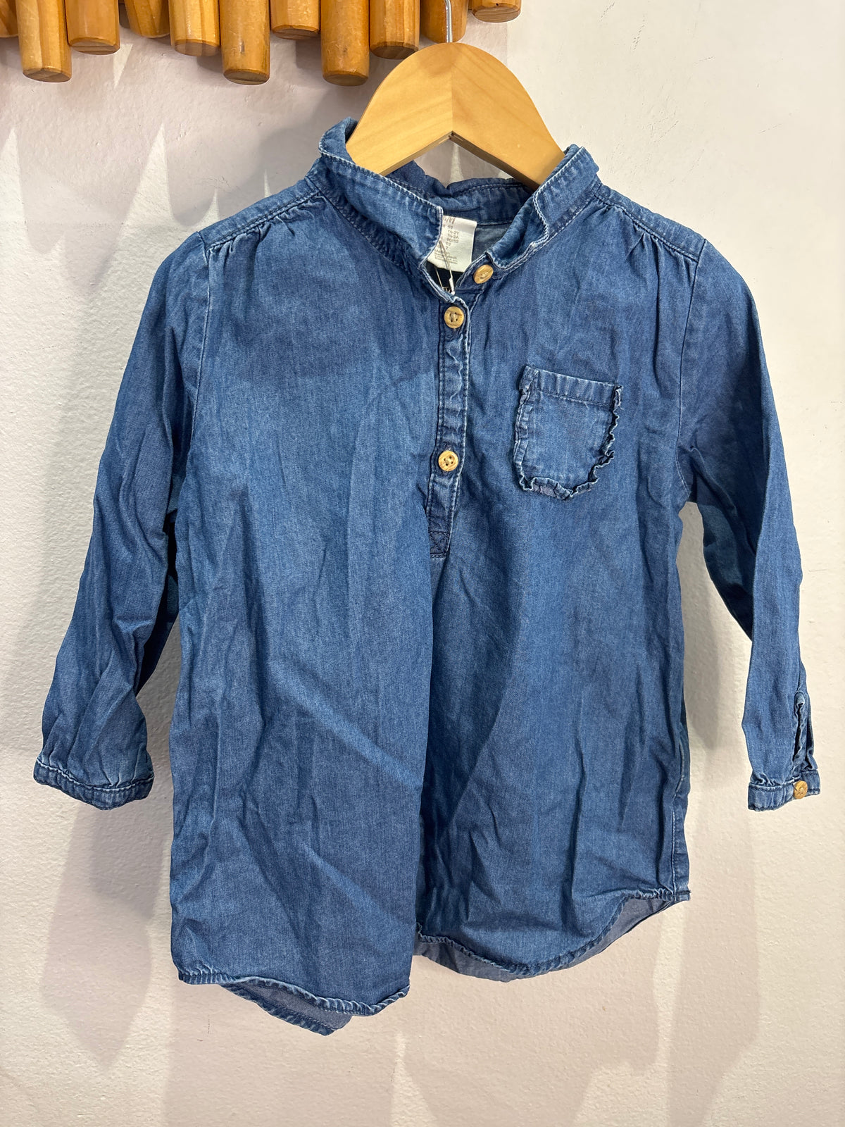 Lightweight denim dress 18-24m