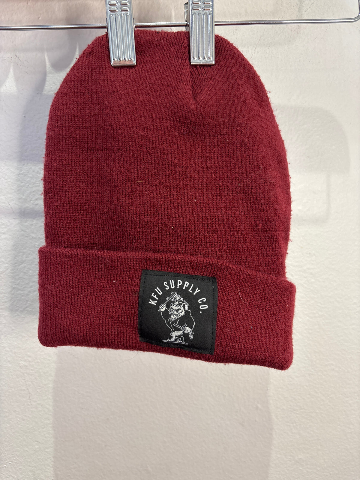 KFU supply Co maroon hat