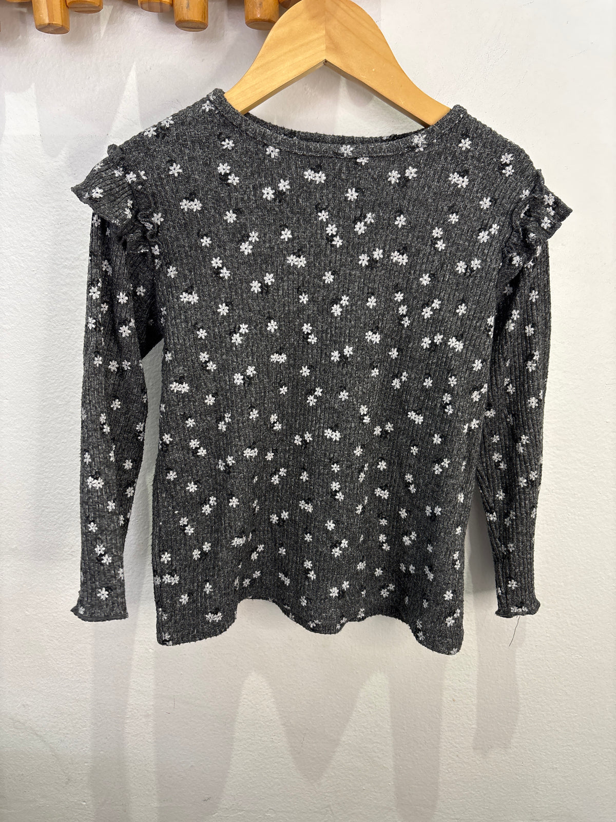 Ash floral knit longsleeve 3-4y