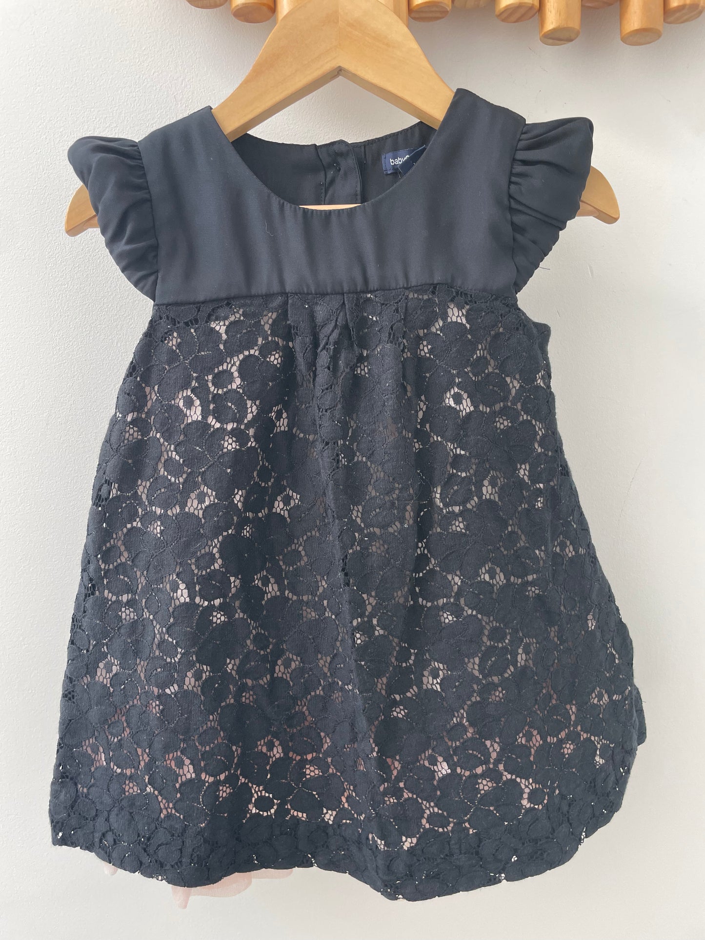 Black and tulle fancy dress 12-18m