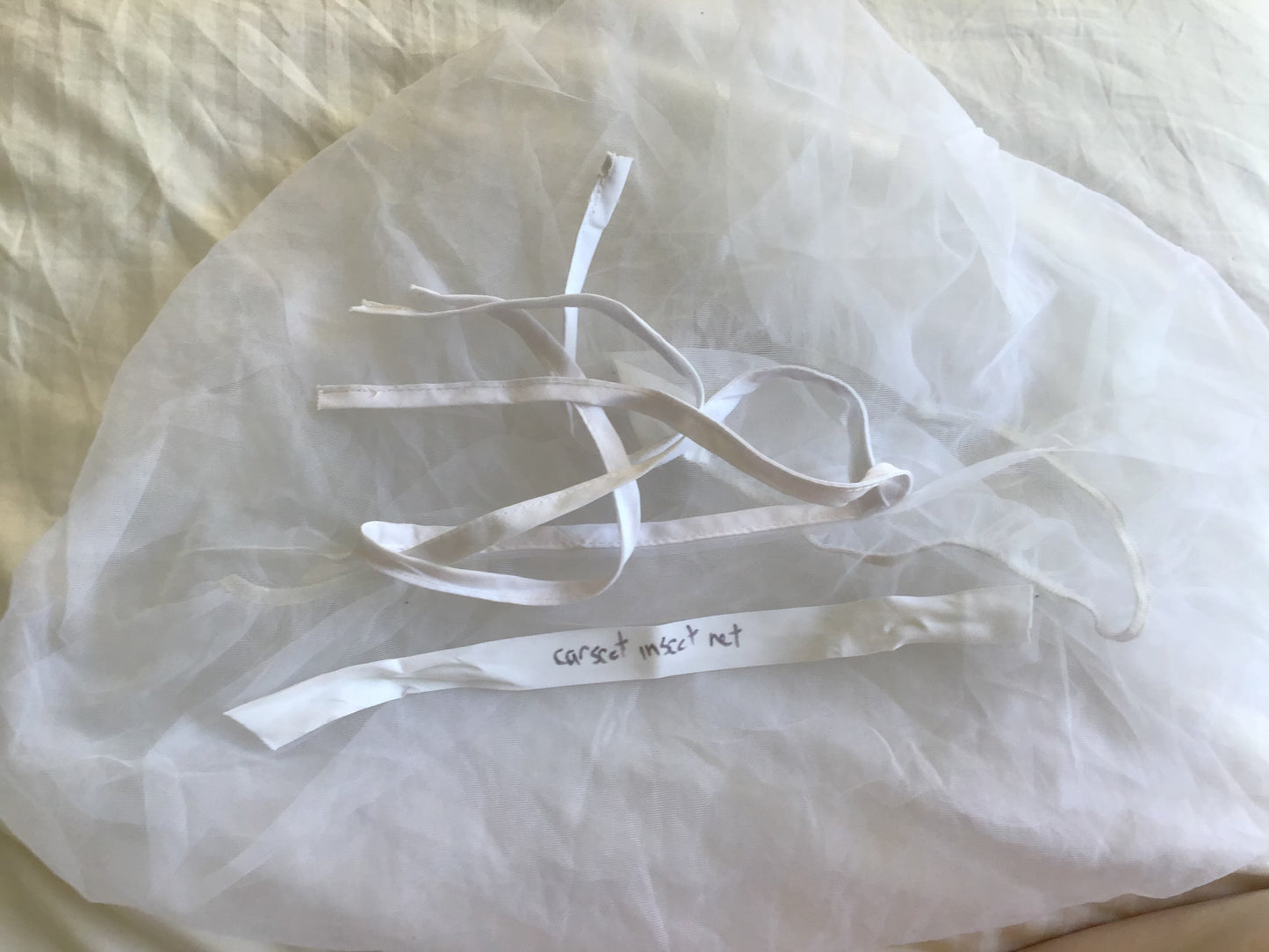 Car seat insect repellant netting