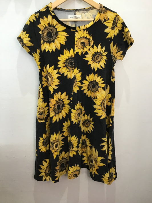 Dress sunflowers 8-10y