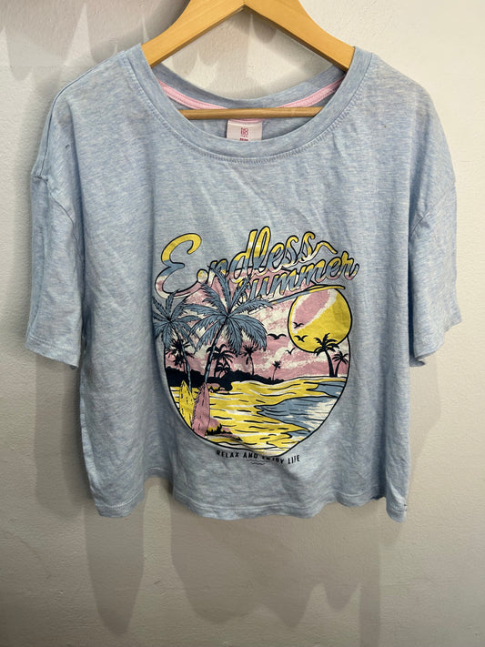 Endless summer boxy tee- adult M
