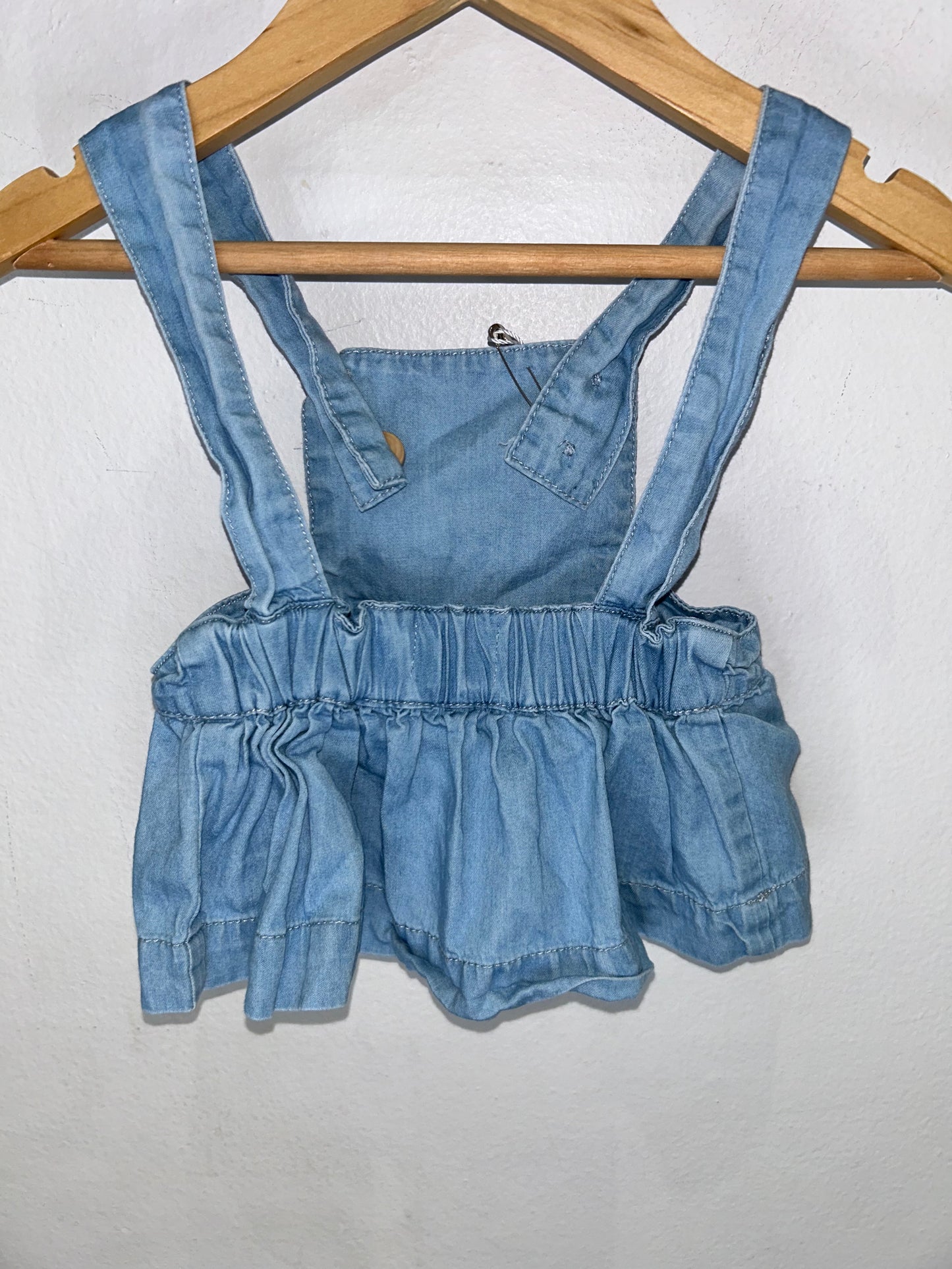 Chambray tanktop 0-3m