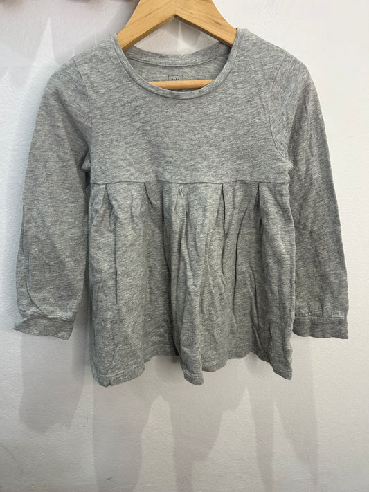 Grey longsleeve dress 4y