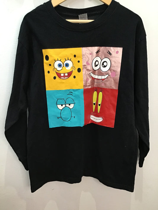 Tee Spongebob longsleeve 10-12y