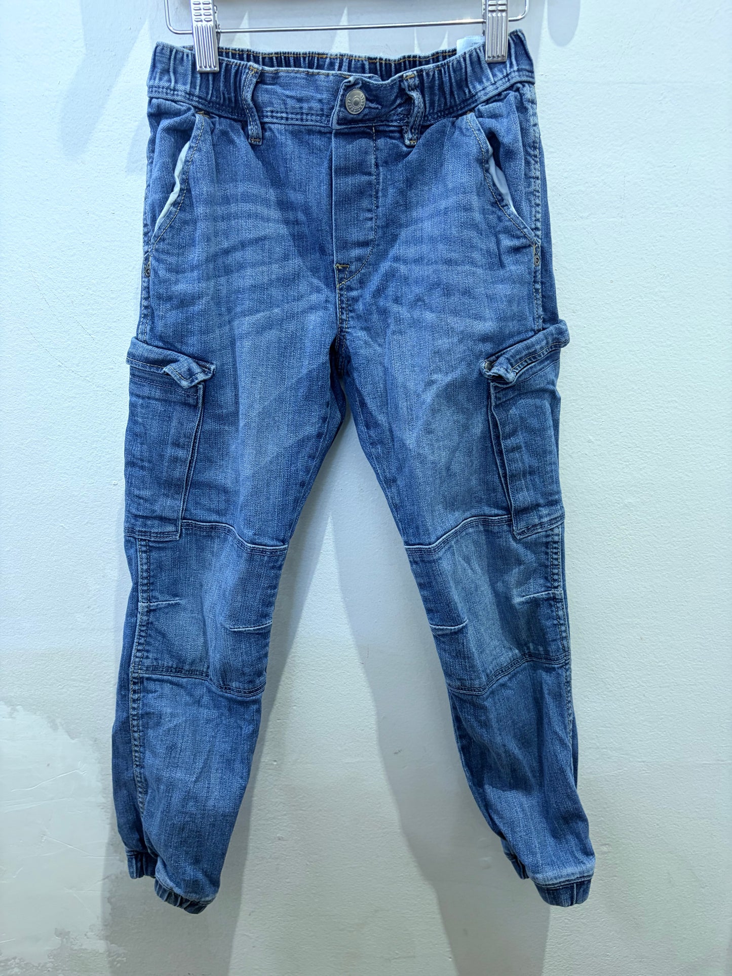 Narrow cargo jeans 7-8y