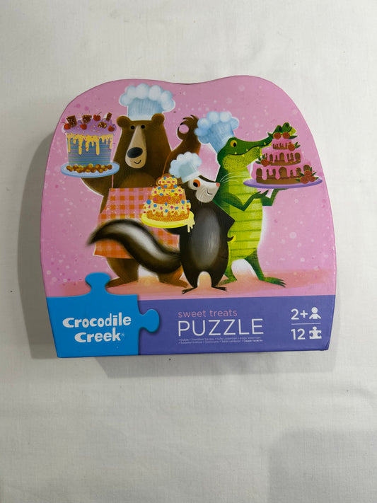 Crocodile Creek sweet treats puzzle 12 pieces