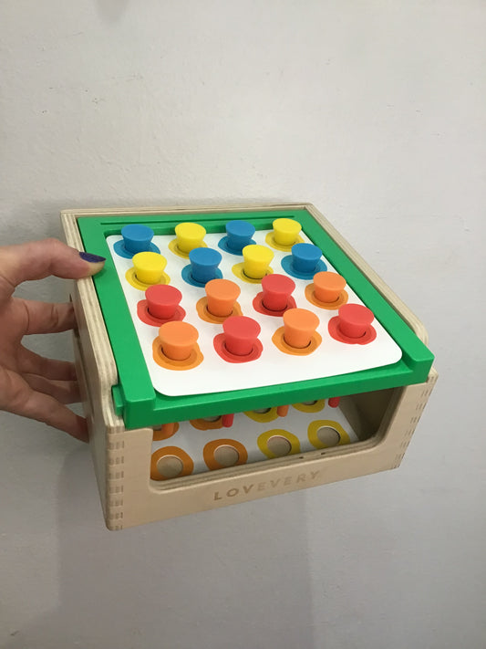 Lovevery pegs toy