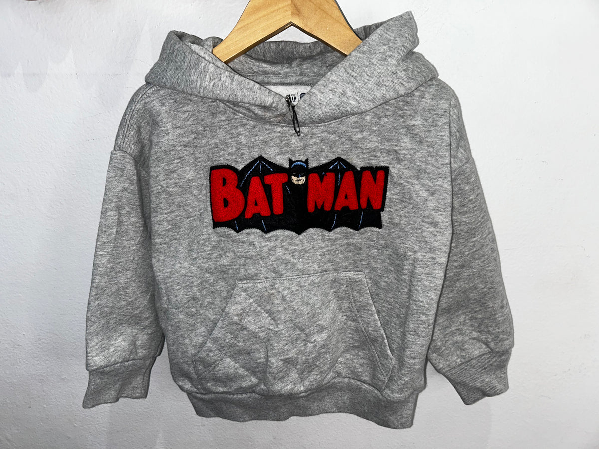 Batman grey hoodie 18-24m