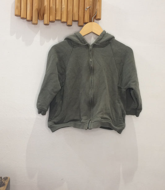 Olive sweatshirt 4-5y