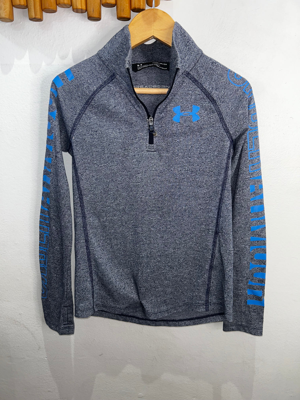 Underarmour heat gear quarter-zip 7-8y