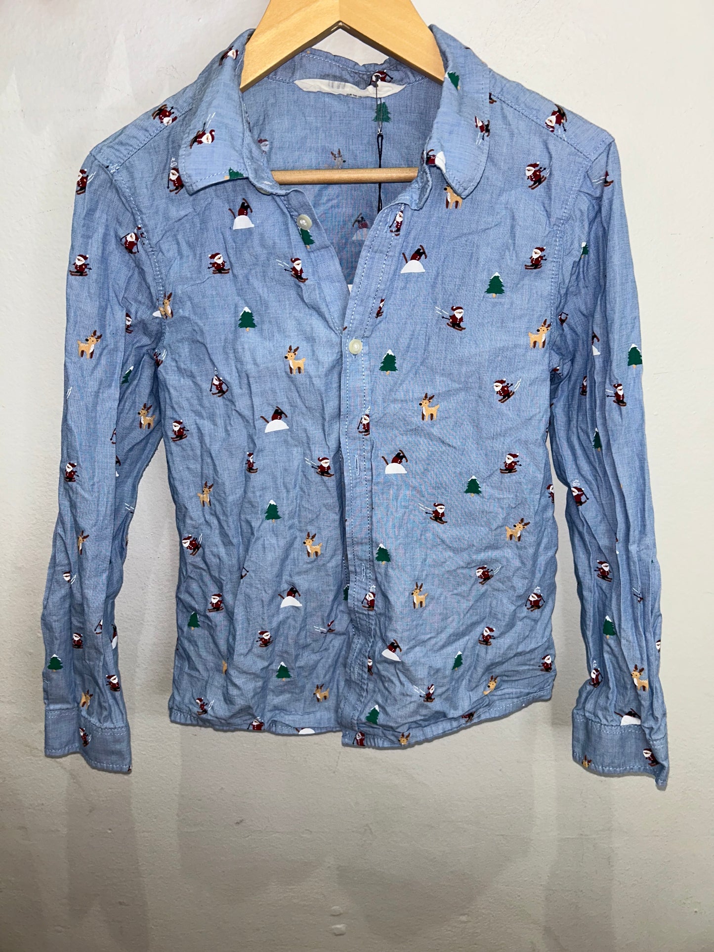 Christmas shirt 7-8y