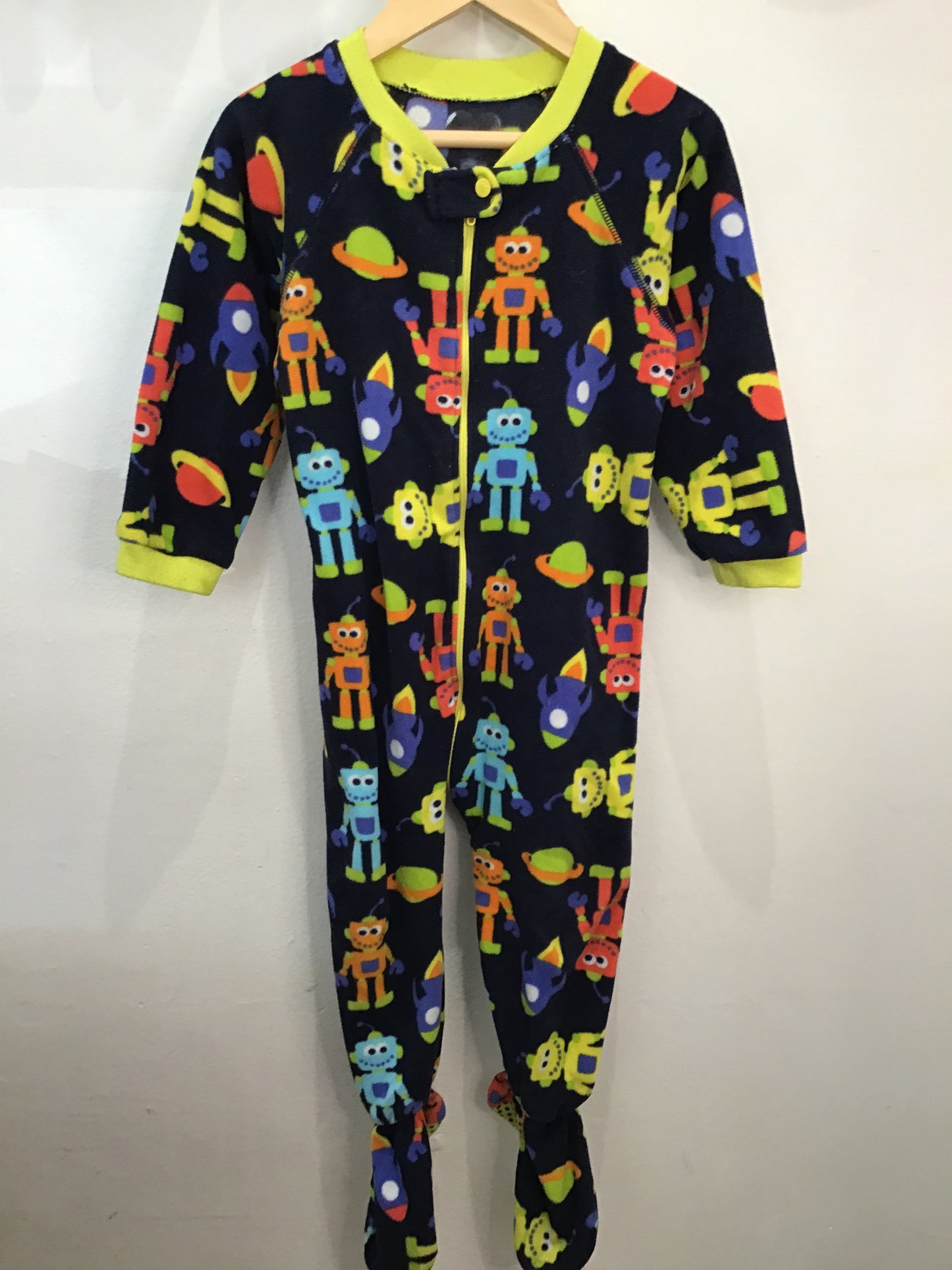 Fleece robots sleeper 18-24m