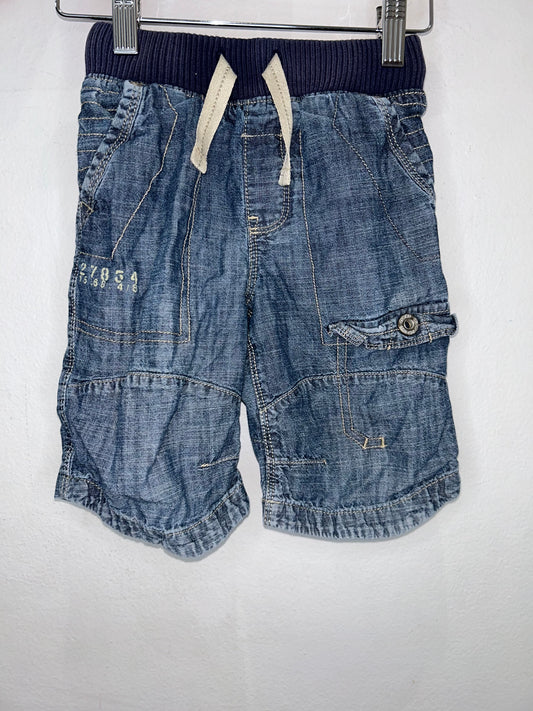 Elastic Waist Cargo Shorts 4-5y