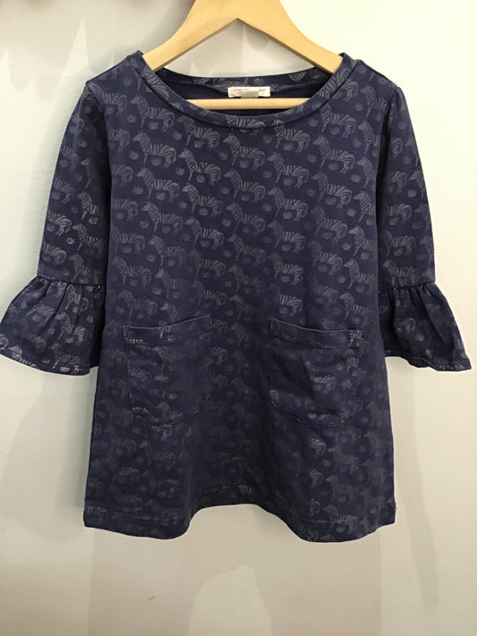 Sparkly zebra dress 3y