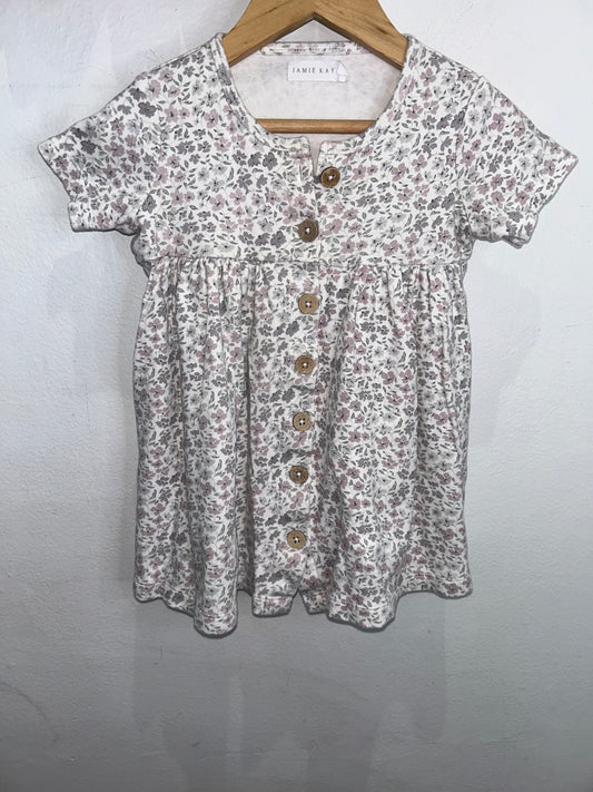 Jamie Kay dress with wood button 2y