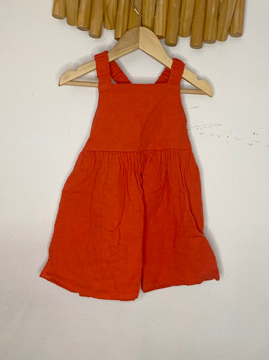 Red breezy dress 18-24m