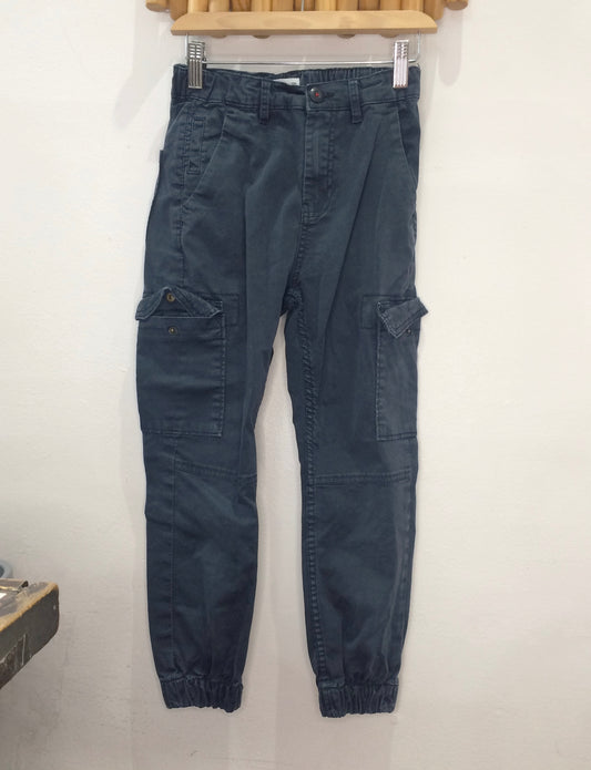 Black cargo pants 9y