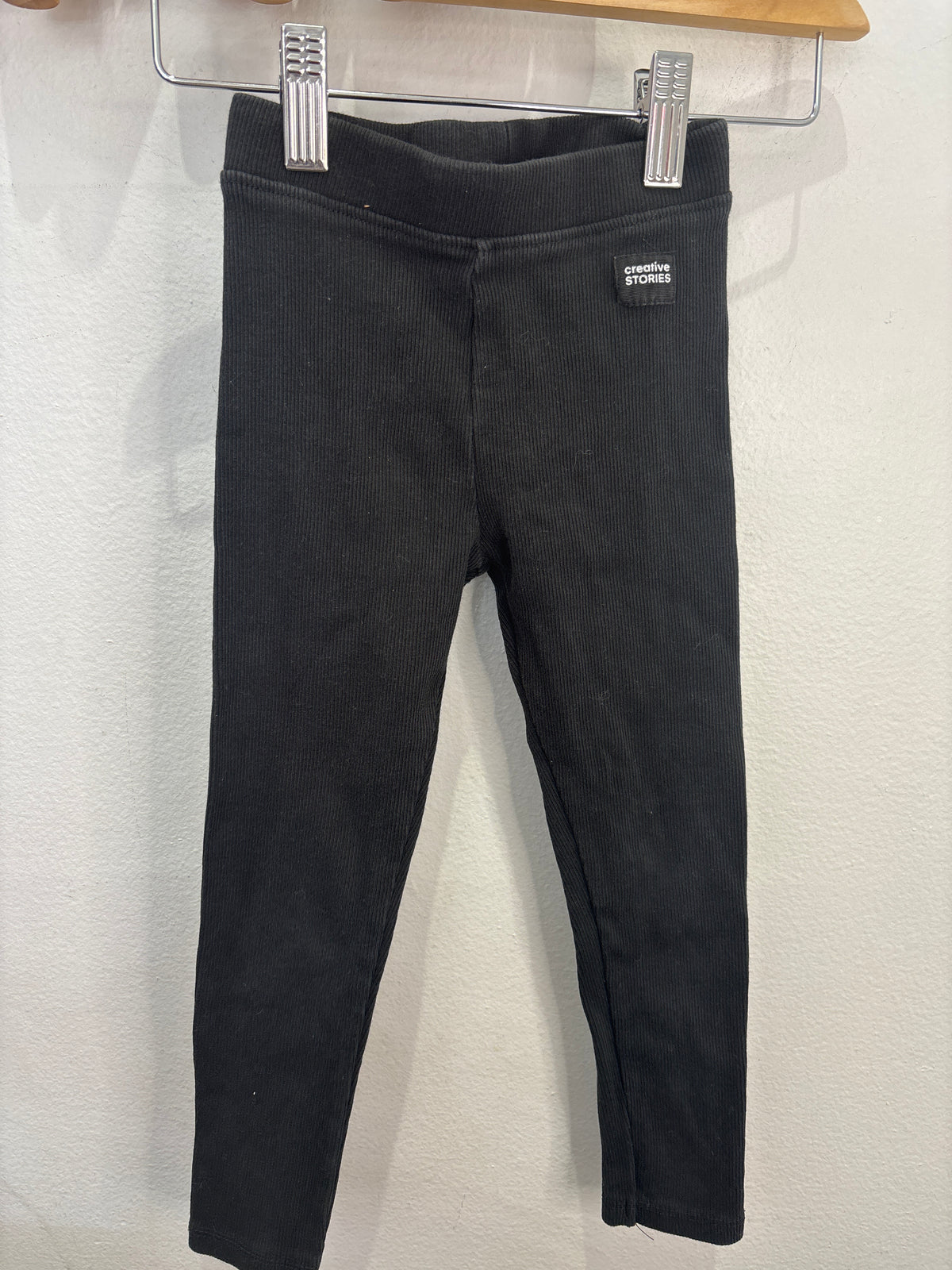 Creative stories ribbed pants 5y