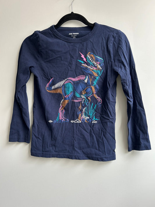 Tee colourful T-Rex 10-12y