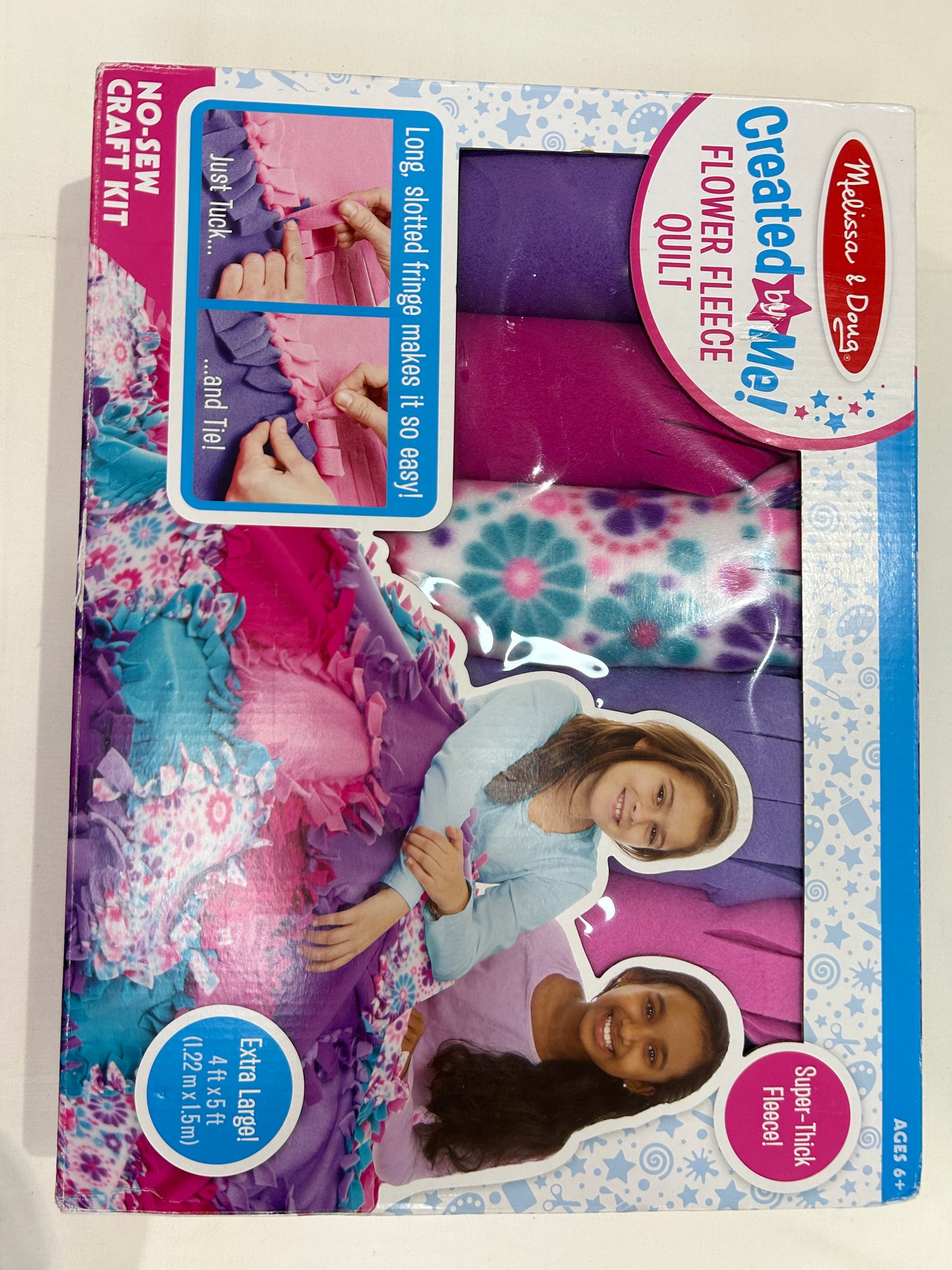 Melissa & Doug created by me quilt NEW