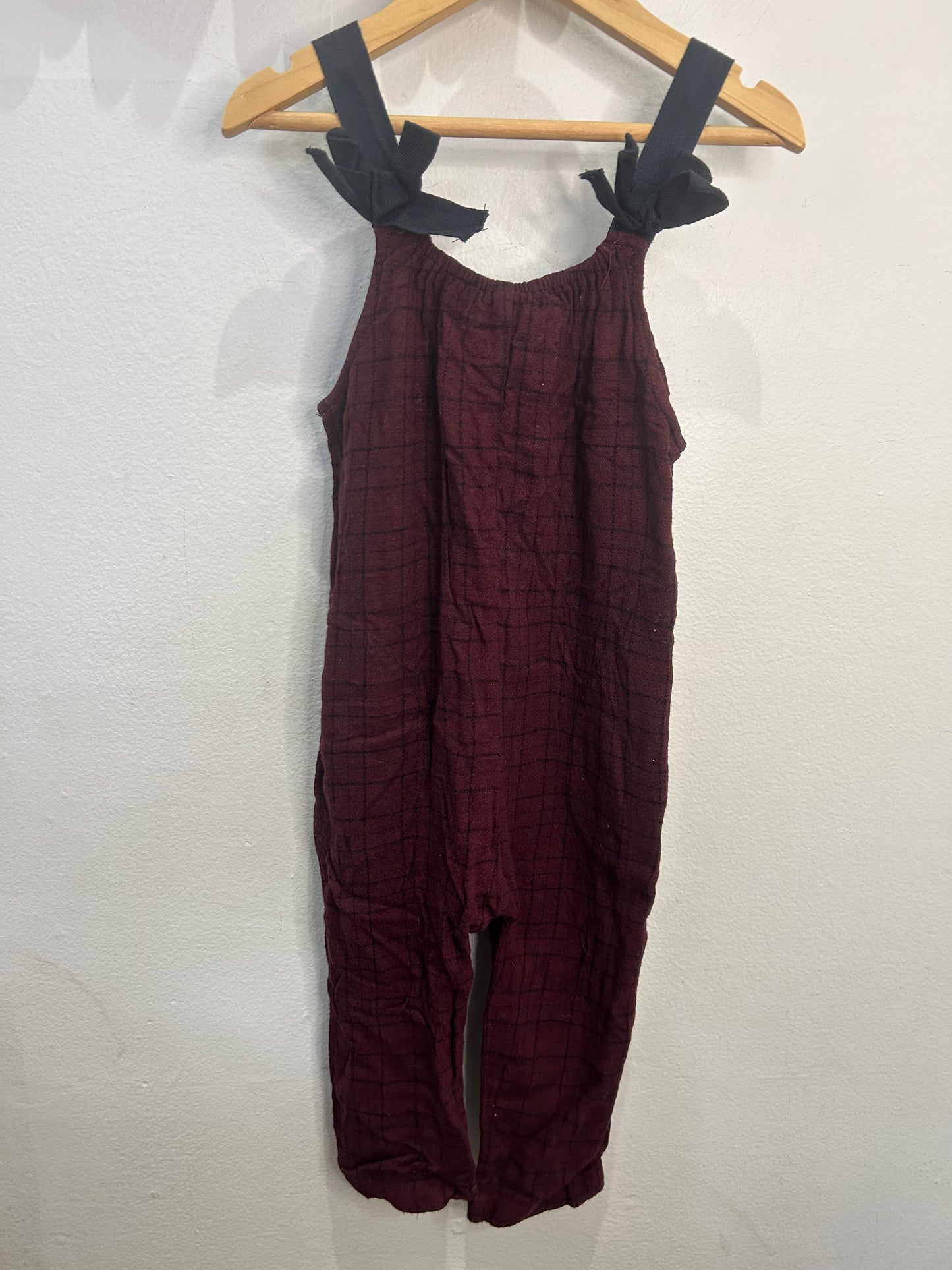 Maroon romper 4y