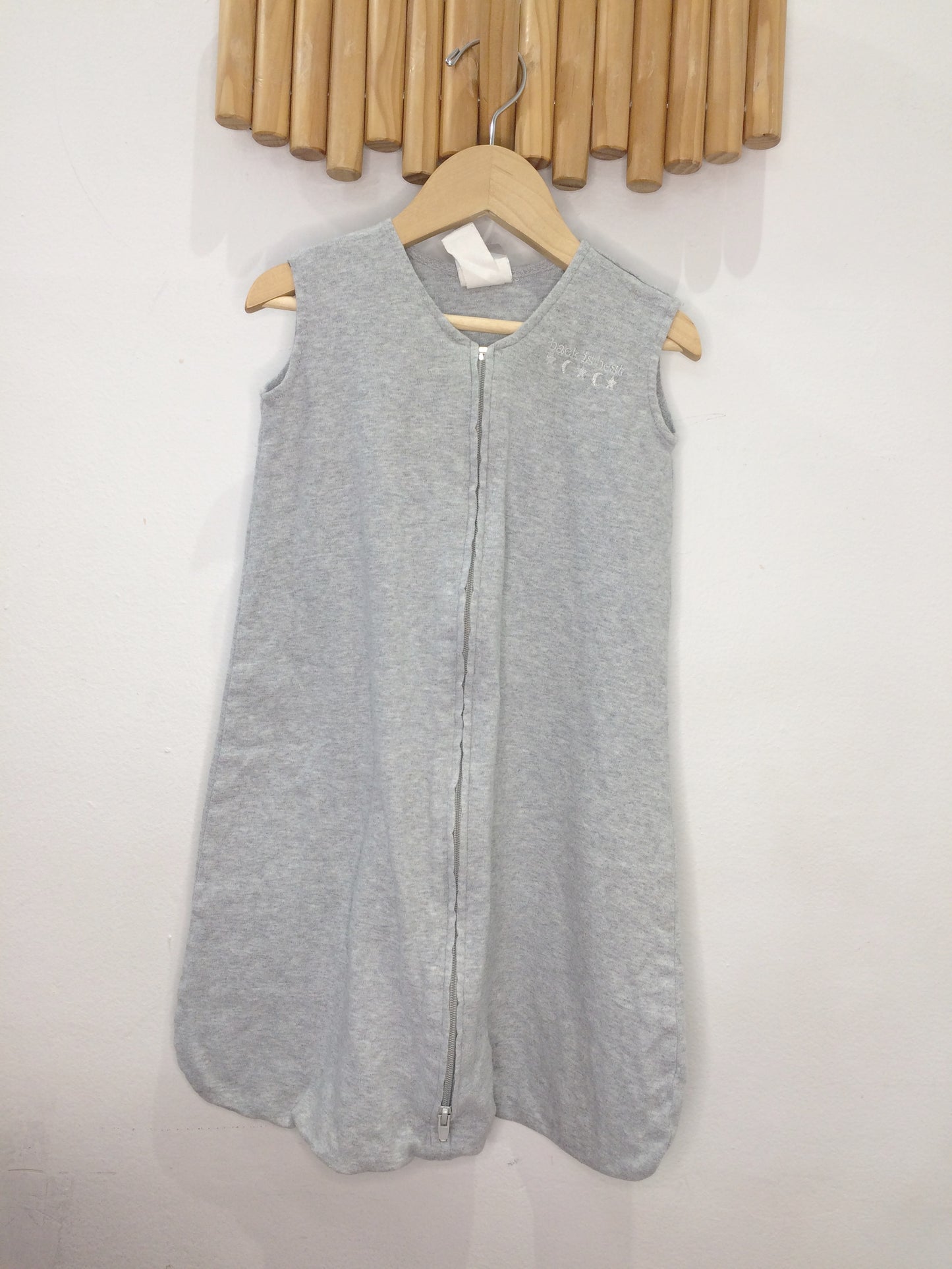 Halo grey cotton sleepsack 0-6m