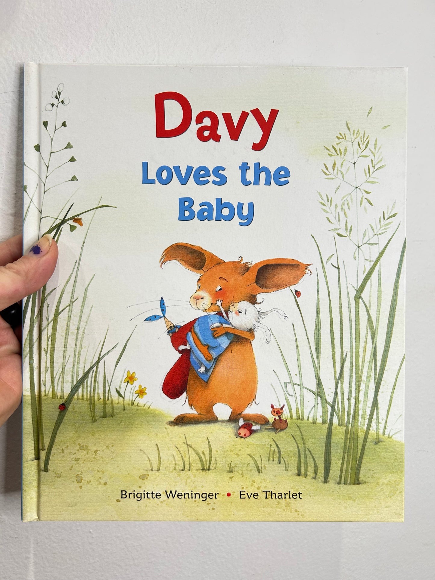 Davy loves the baby