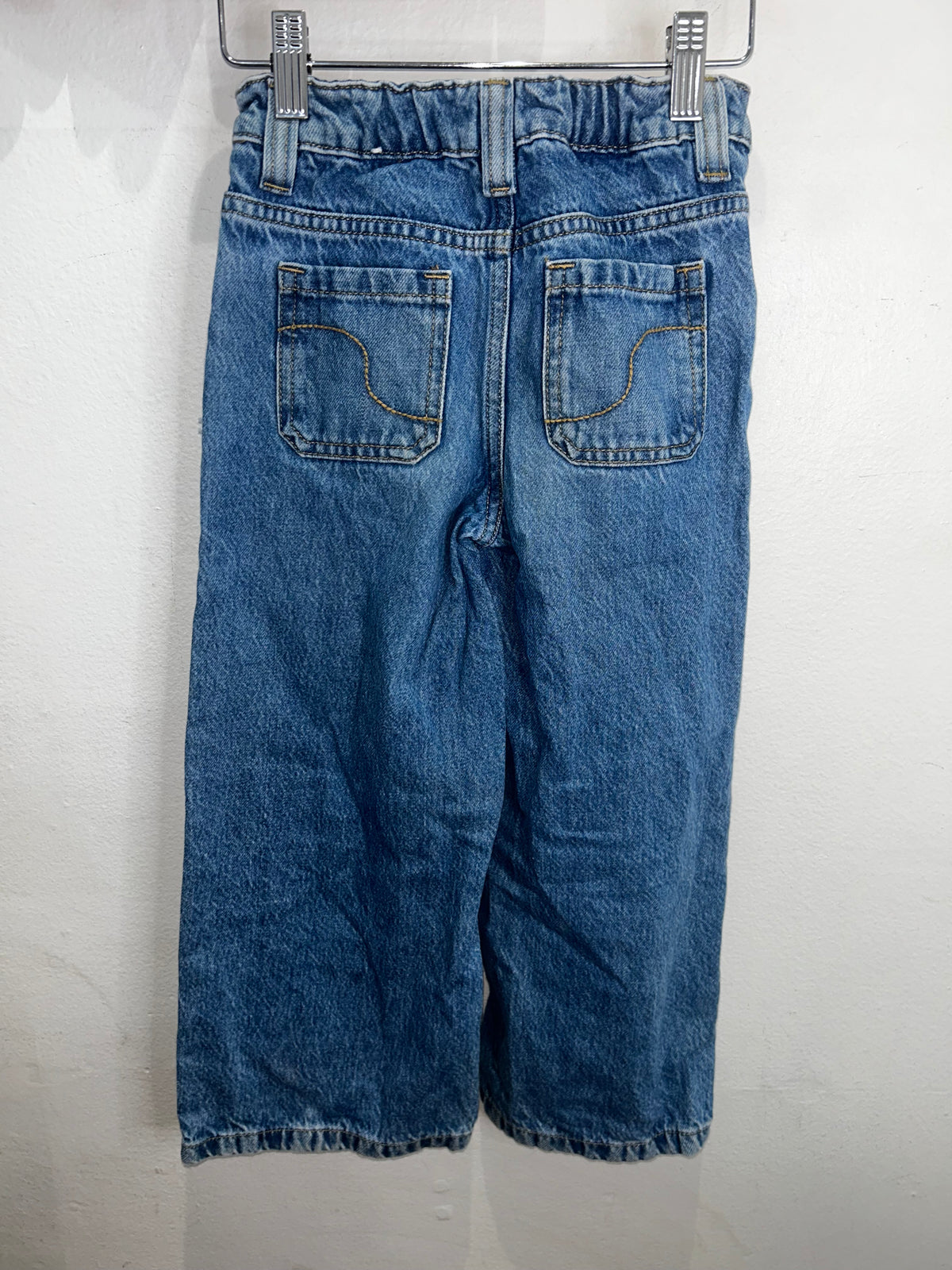 Big pocket wide leg jeans 5y