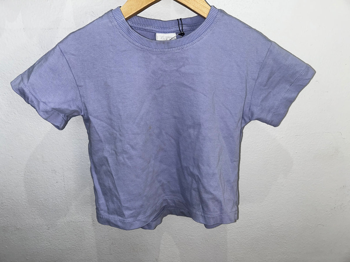 Lavender boxy tee 2y*