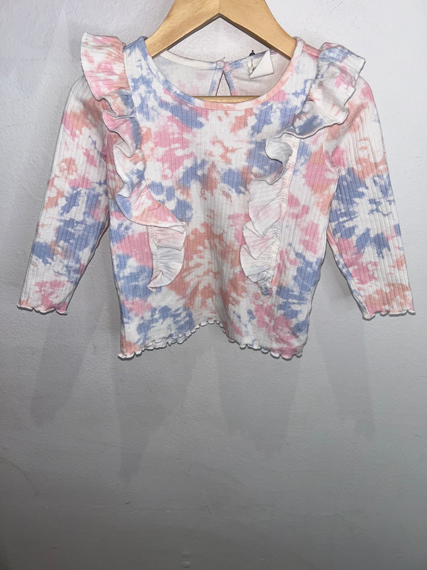 Tiedye longsleeve 9-12m