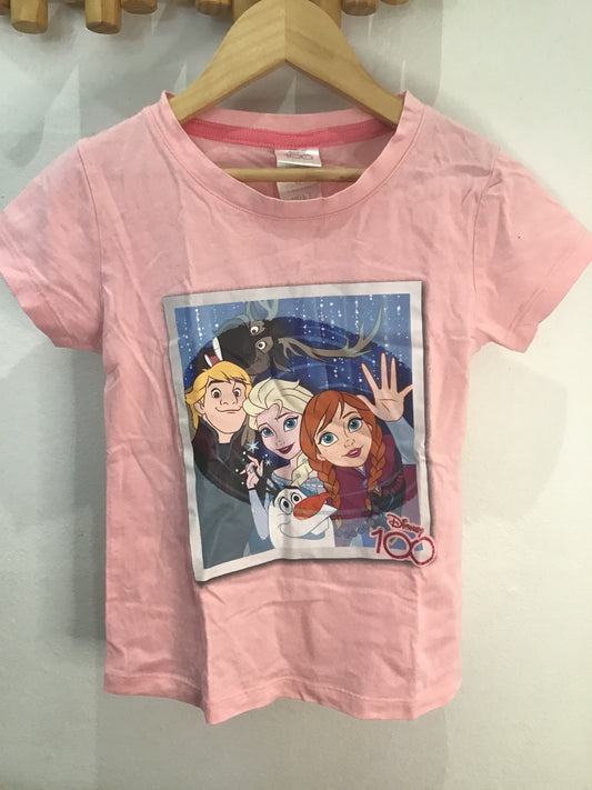 Frozen pink tee 6y