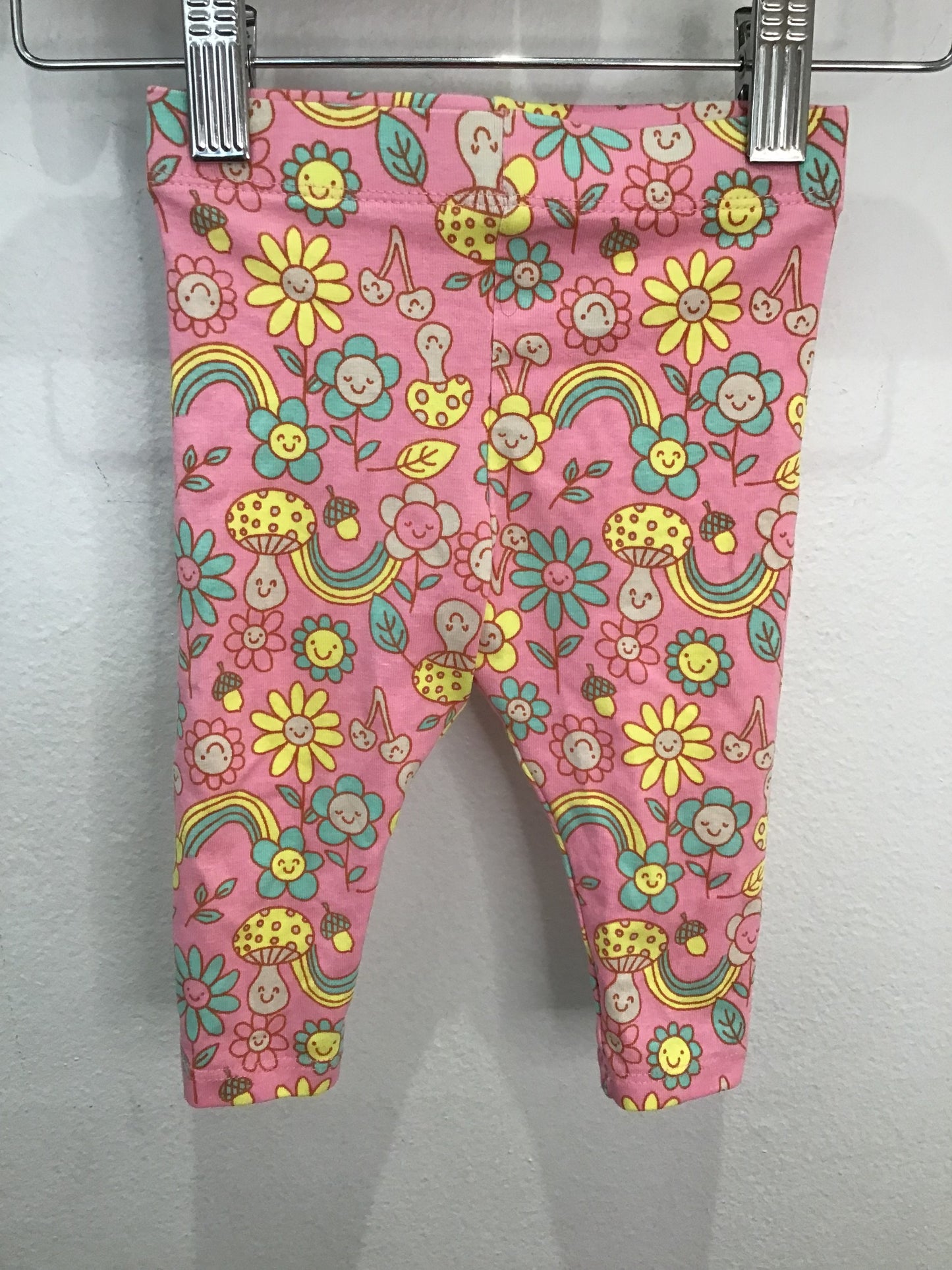 Print leggings- three pack 3-6m