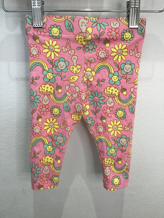Print leggings- three pack 3-6m
