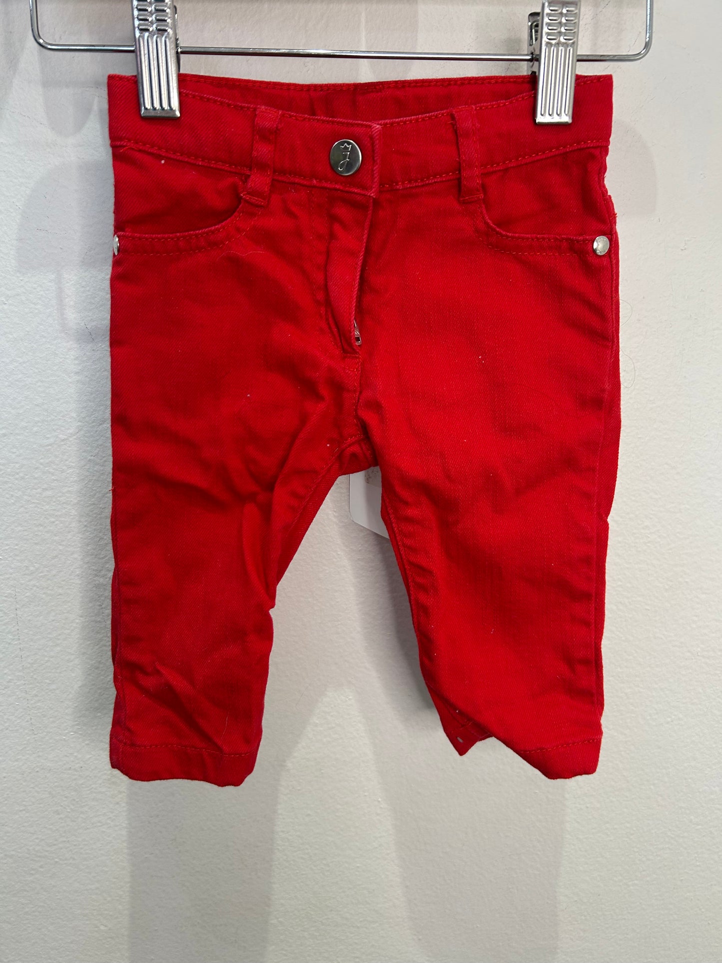 Red jeans 6m