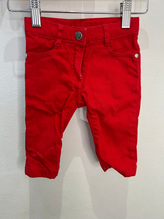 Red jeans 6m