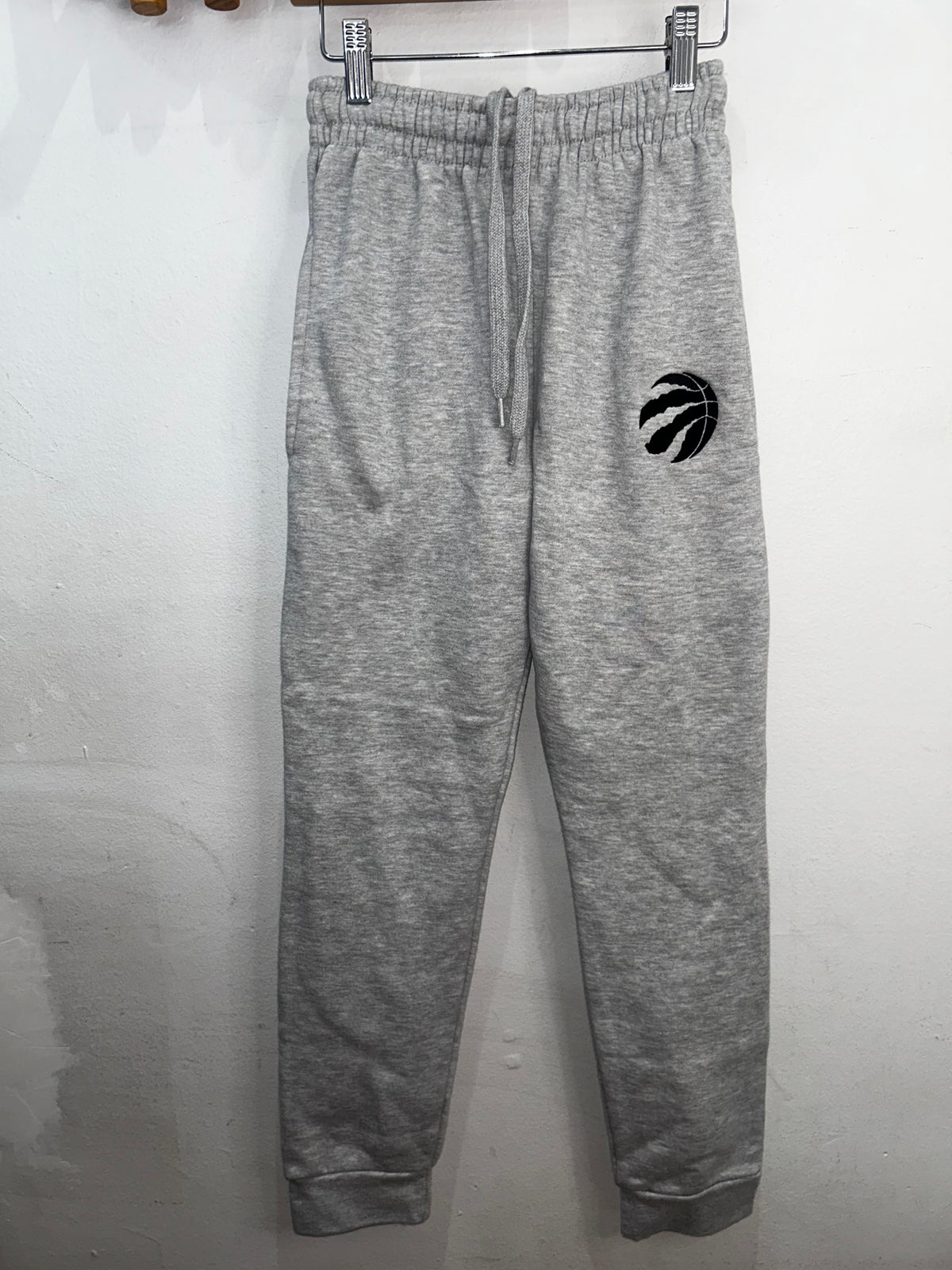 Raptors grey skinny joggers 10-12y
