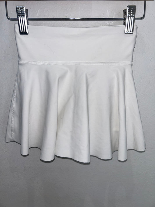 Activewear white skort 5y