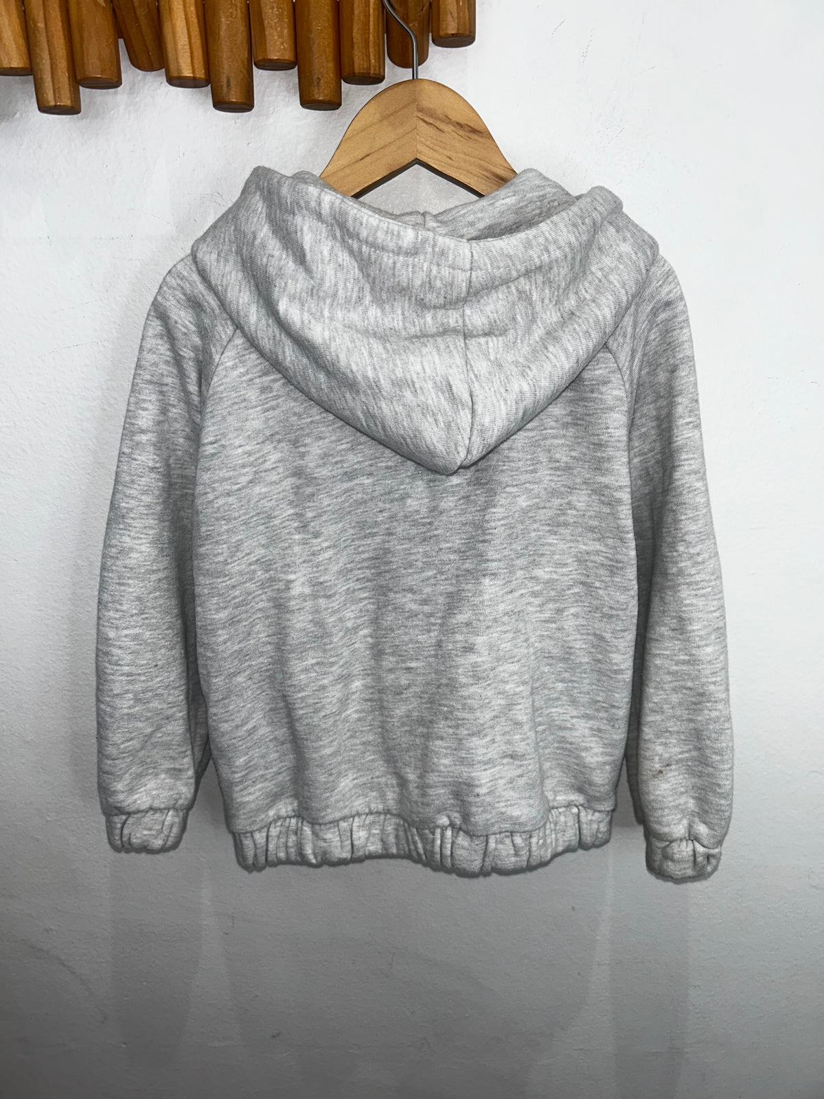 Light grey melange sweatshirt 4-5y