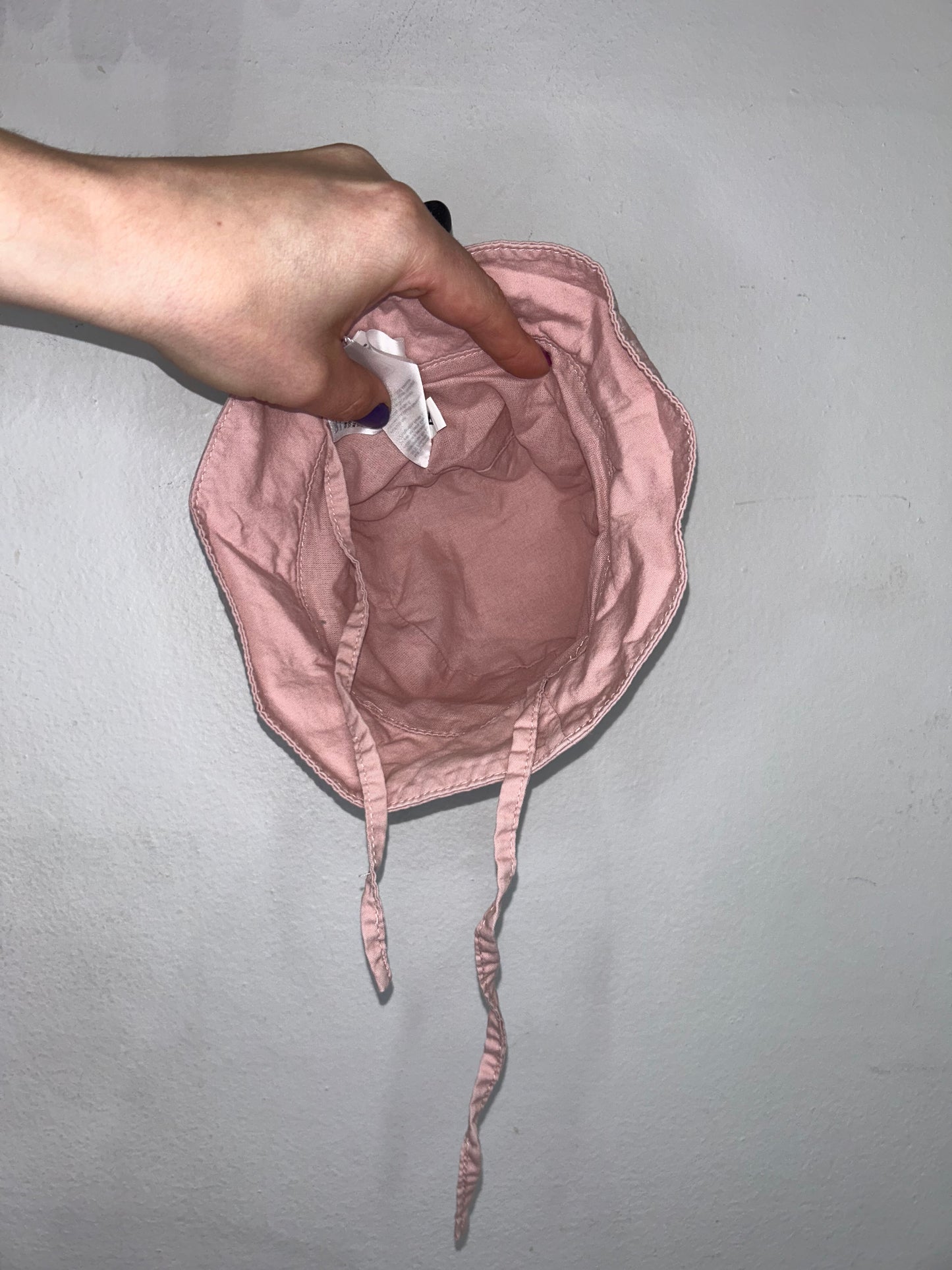 Pink sun hat2-4m