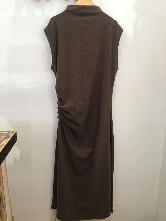 OGL Brown midi-dress L NEW