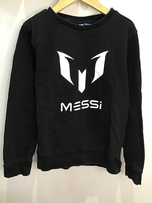 Black Messi pullover 6y