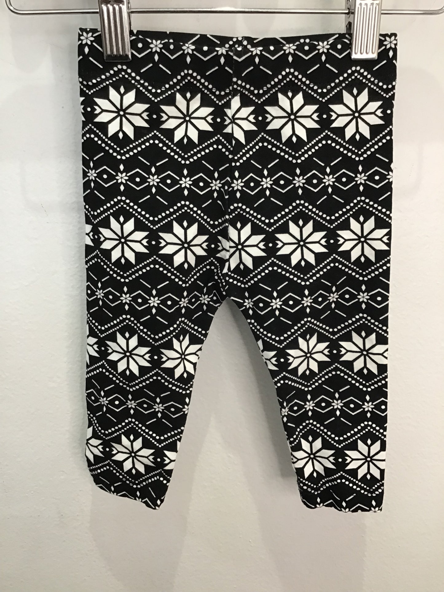Print leggings- three pack 3-6m