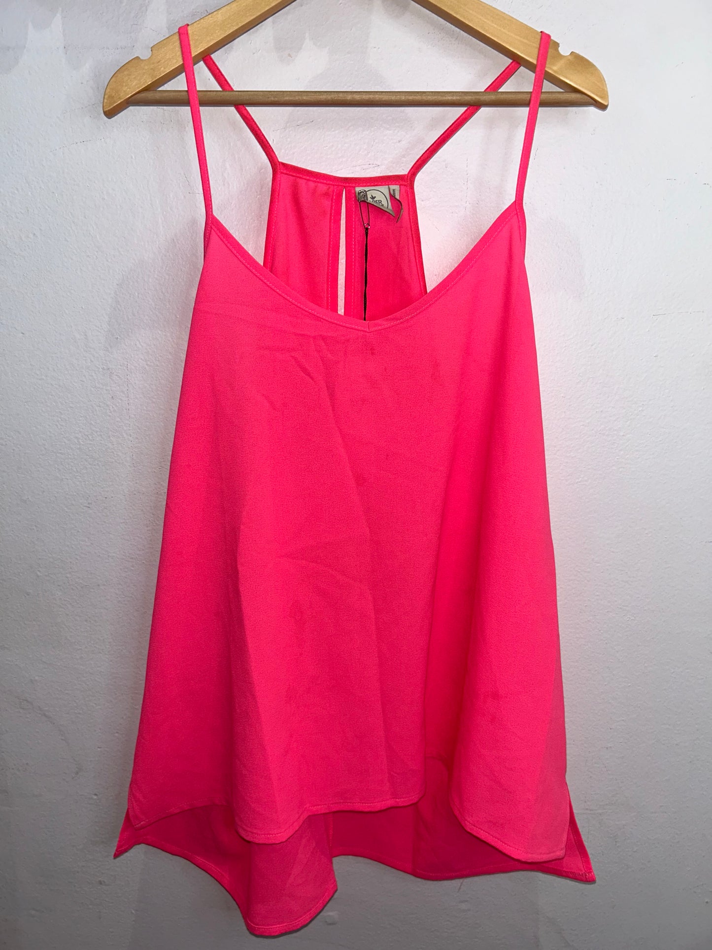 Neon pink tanktop- adult L