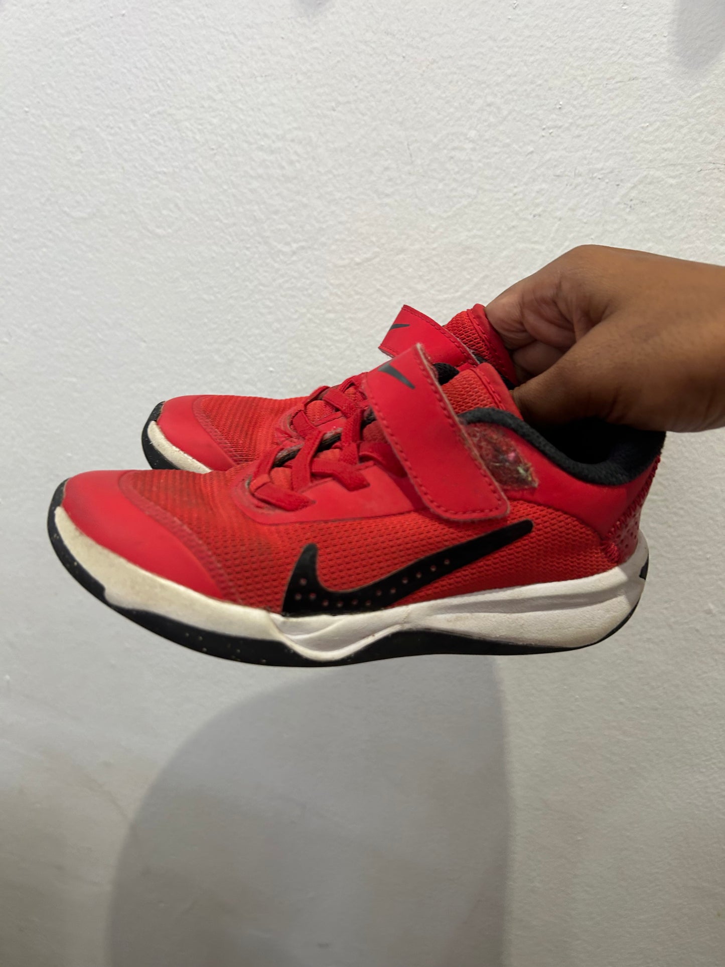 C11 red Adidas sneakers