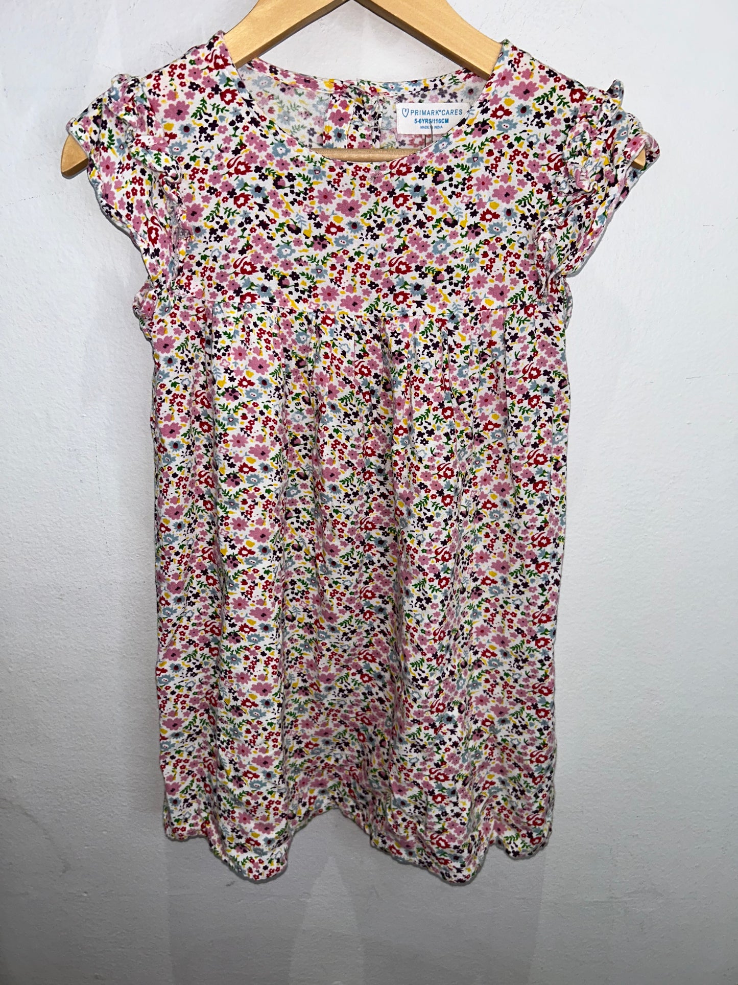 Floral mini dress 5-6y