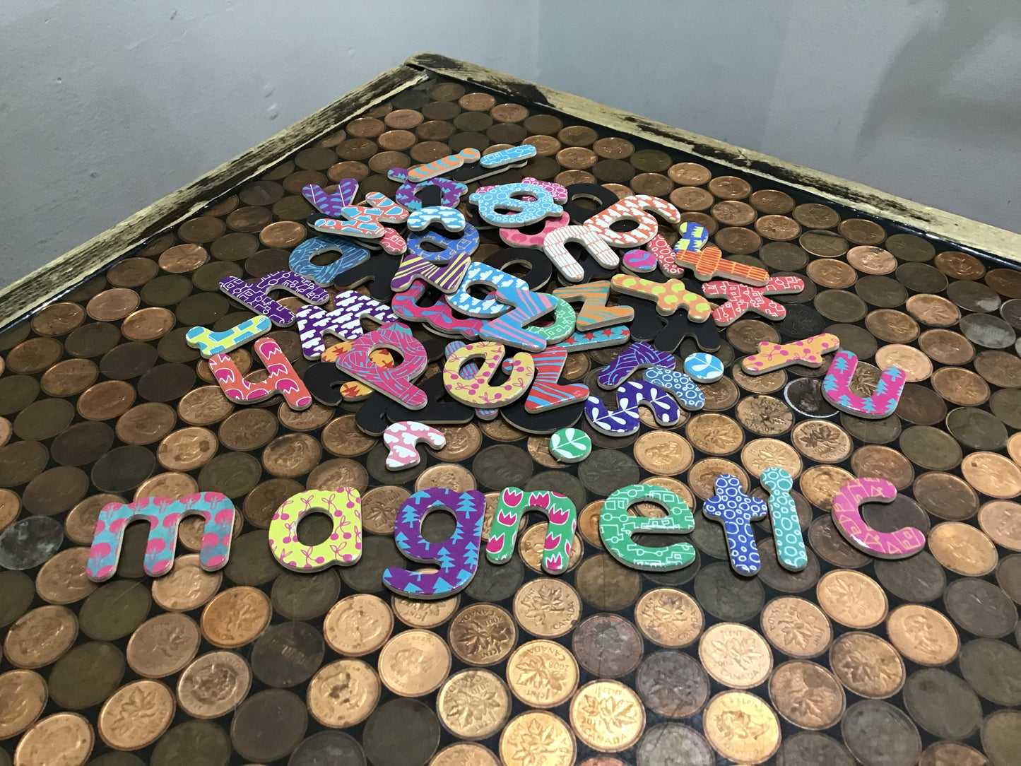 Magnetic letters